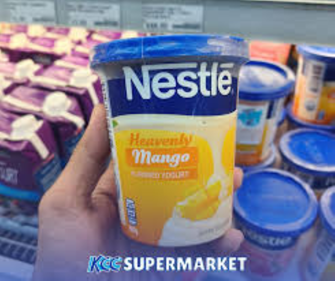 KCC DELITE YOUGHURT CUP  MANGO  500ML